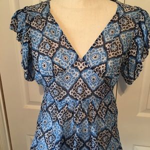 2 for $10! Semi-Sheer maternity blouse
